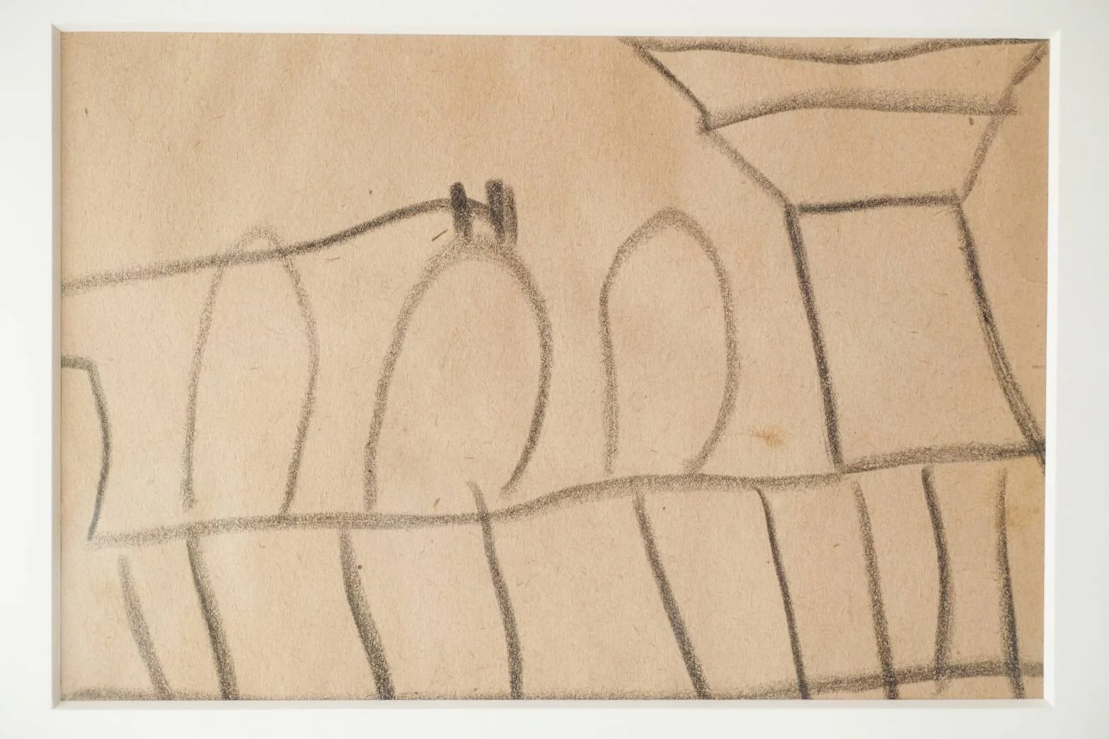 Anonymous Child’s “Train” Drawing - Image 3