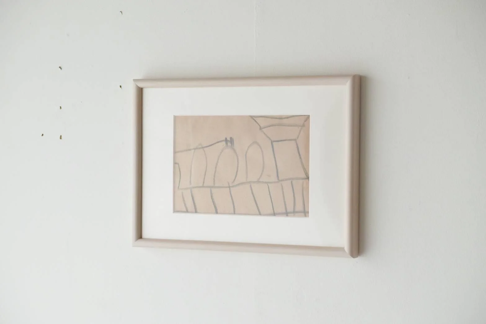 Anonymous Child’s “Train” Drawing - Image 8