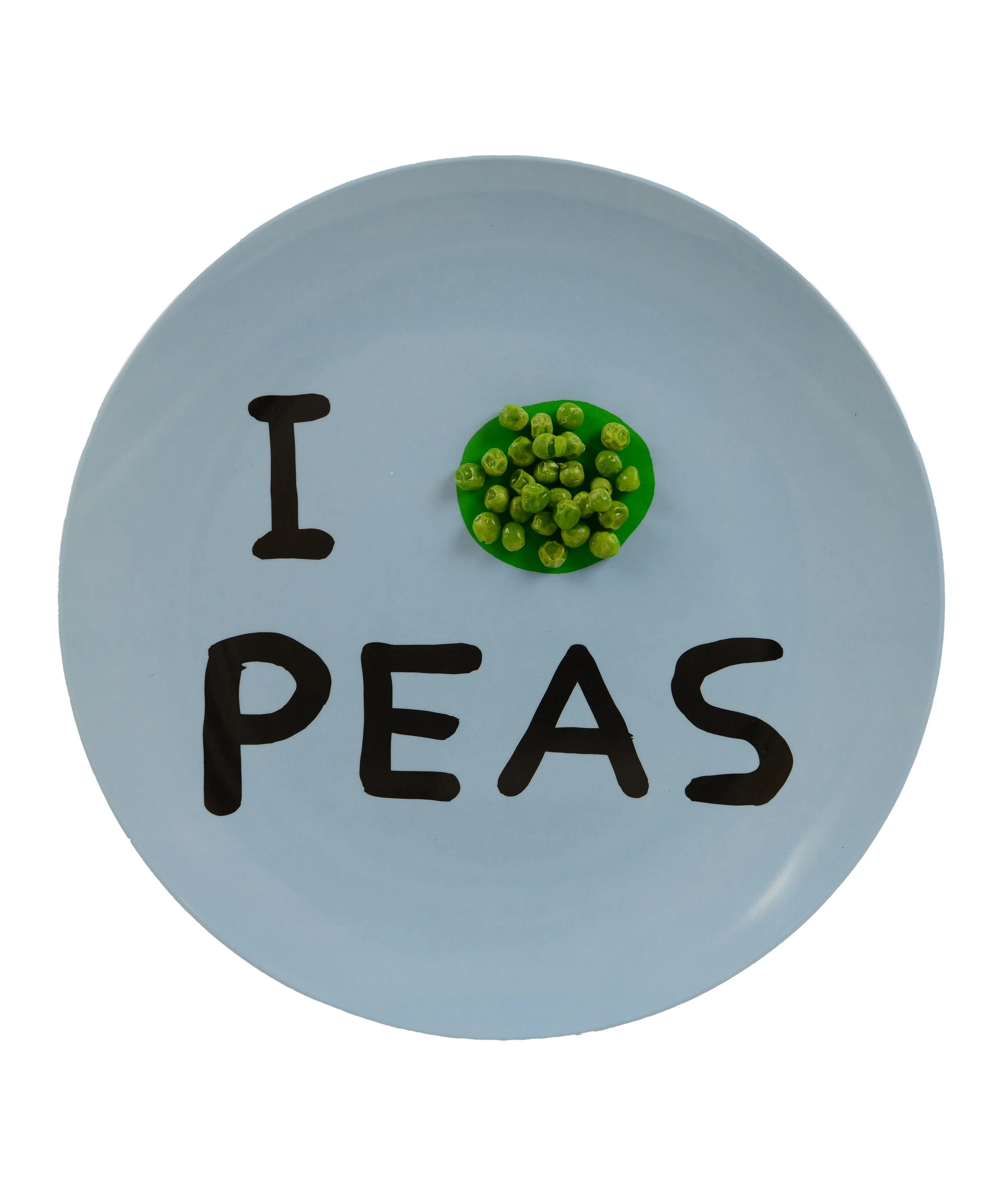 David Shrigley - I PEAS plate - Image 2