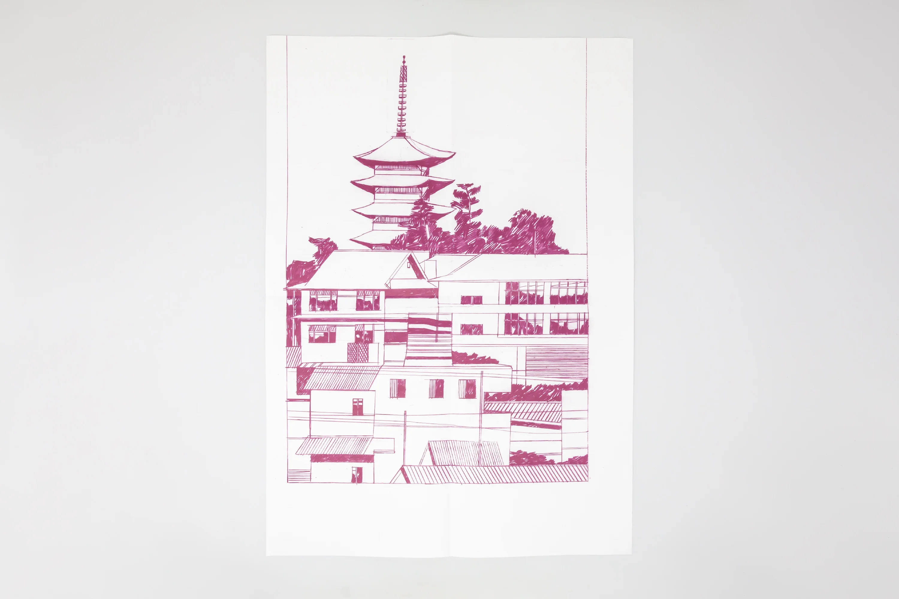 Nigel Peake - Hotel Drawings - Image 14