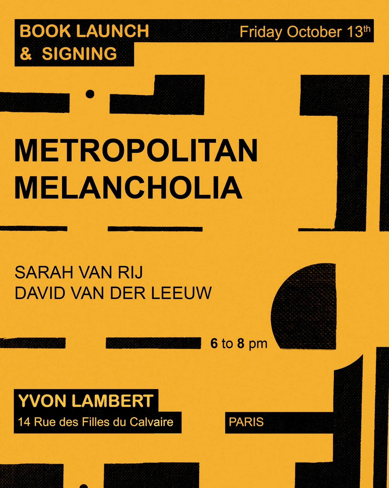 Sarah van Rij & David van der Leeuw - Metropolitan Melancholia - Image 2