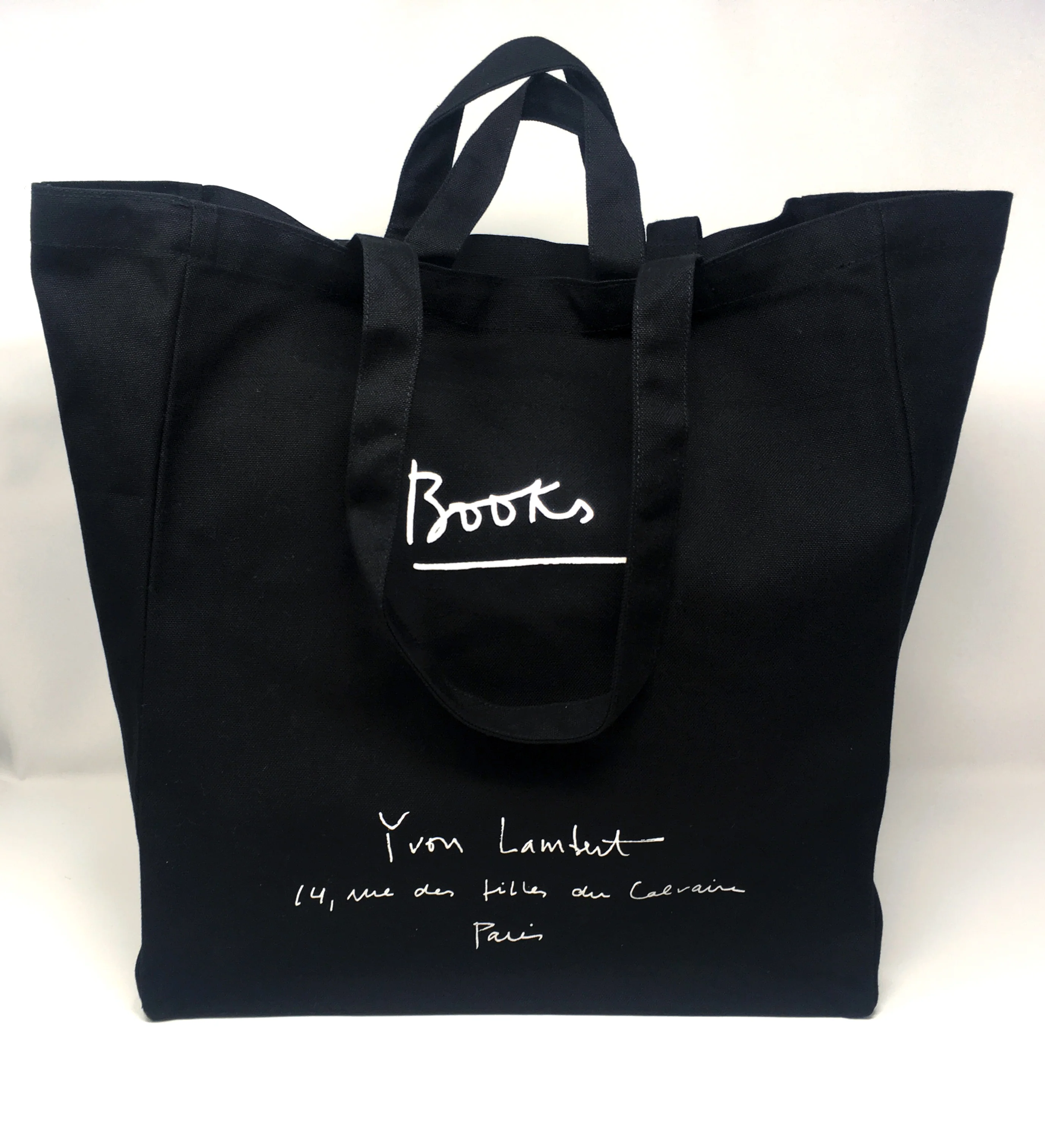 Yvon Lambert Large Tote Bag Black - Image 2